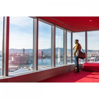 Osprey Transporter дорожная сумка на 44 л весом 1,5 кг Красный