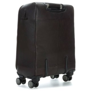 Piquadro BAGMOTIC 38 л чемодан из натуральной кожи на 4-х колесах темно-коричневый