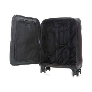 Piquadro BAGMOTIC 38 л чемодан из натуральной кожи на 4-х колесах темно-коричневый