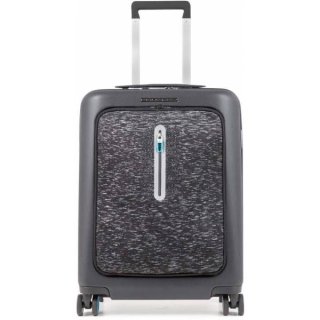 Piquadro BAGMOTIC 39,5 л чемодан из поликарбоната на 4 колесах черный