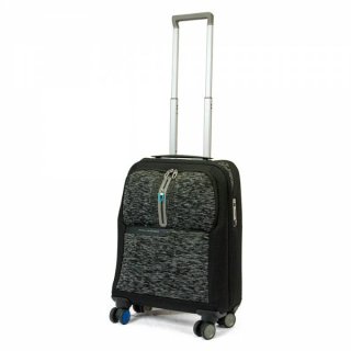 Piquadro BAGMOTIC 40 л тканевый чемодан на 4-х колесах черный Piquadro BAGMOTIC 40 л тканевый чемодан на 4-х колесах черный