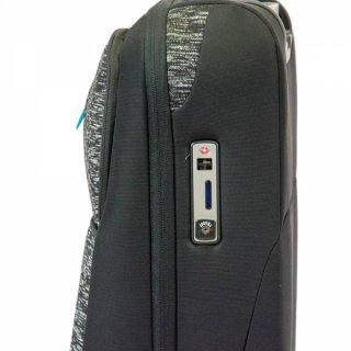 Piquadro BAGMOTIC 40 л тканевый чемодан на 4-х колесах черный Piquadro BAGMOTIC 40 л тканевый чемодан на 4-х колесах черный