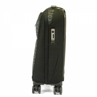 Piquadro BAGMOTIC 40 л тканевый чемодан на 4-х колесах черный Piquadro BAGMOTIC 40 л тканевый чемодан на 4-х колесах черный