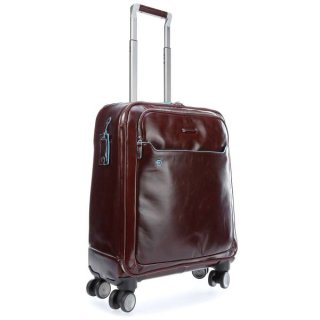 Piquadro BL SQUARE 32 л чемодан из натуральной кожи на 4-х колесах коричневый