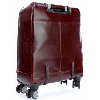 Piquadro BL SQUARE 32 л чемодан из натуральной кожи на 4-х колесах коричневый