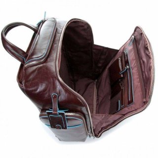 Piquadro BL SQUARE 34 л чемодан из натуральной кожи на 2 колесах коричневый