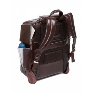 Piquadro BL SQUARE 34 л чемодан из натуральной кожи на 2 колесах коричневый