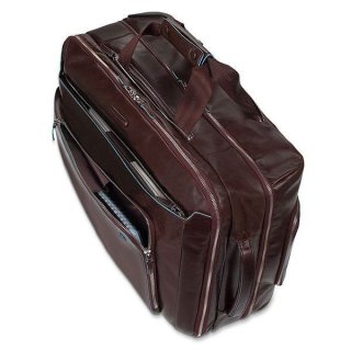 Piquadro BL SQUARE 37,54 л валіза з натуральної шкіри на 2 колесах коричнева