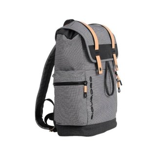 Piquadro BLADE 19 л міський текстильний рюкзак для ноутбука сірий