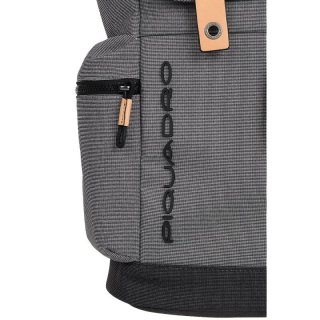 Piquadro BLADE 19 л міський текстильний рюкзак для ноутбука сірий