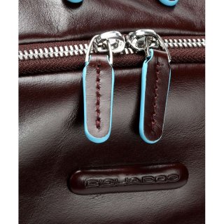 Piquadro Blue Square 18 л городской рюкзак для ноутбука из натуральной кожи коричневый