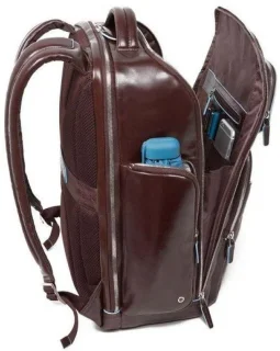 Piquadro Blue Square 25 л міський рюкзак для ноутбука з натуральної шкіри коричневий Piquadro Blue Square 25 л міський рюкзак для ноутбука з натуральної шкіри коричневий