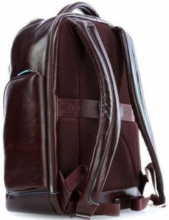 Piquadro Blue Square 25 л міський рюкзак для ноутбука з натуральної шкіри коричневий Piquadro Blue Square 25 л міський рюкзак для ноутбука з натуральної шкіри коричневий