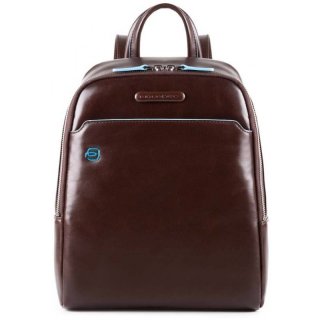 Piquadro Blue Square 6 л городской рюкзак из натуральной кожи коричневый