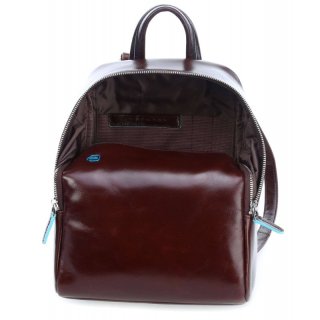 Piquadro Blue Square 6 л городской рюкзак из натуральной кожи коричневый