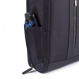 Piquadro Brief Bagmotic 15 л городской текстильный рюкзак для ноутбука синий