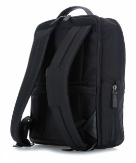 Piquadro Brief Bagmotic 15 л городской текстильный рюкзак для ноутбука синий