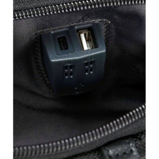 Piquadro Brief Bagmotic 16 л міський текстильний рюкзак для ноутбука чорний