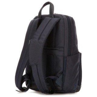 Piquadro Brief Bagmotic 16 л міський текстильний рюкзак для ноутбука синій