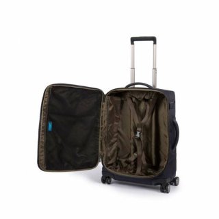 Piquadro BRIEF BAGMOTIC 40 л тканевый чемодан на 4-х колесах синий