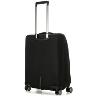 Piquadro BRIEF BAGMOTIC 41 л тканевый чемодан на 4-х колесах черный