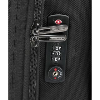 Piquadro BRIEF BAGMOTIC 73 л тканевый чемодан на 4-х колесах черный