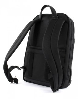 Piquadro Brief Bagmotic 9 л городской текстильный рюкзак для ноутбука черный