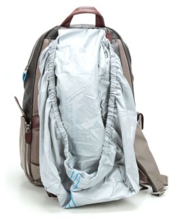 Piquadro COLEOS 19 л міський текстильний рюкзак коричневий