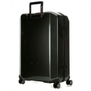 Piquadro CUBICA/Black L 89 л чемодан из поликарбоната на 4 колесах черный