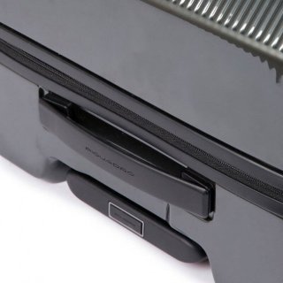 Piquadro CUBICA/Black L 89 л чемодан из поликарбоната на 4 колесах черный