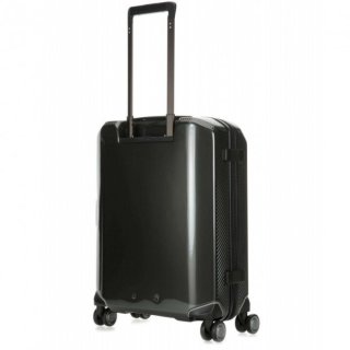 Piquadro CUBICA/Black S 34 л чемодан из поликарбоната на 4 колесах черный
