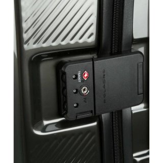 Piquadro CUBICA/Black S 39 л чемодан из поликарбоната на 4 колесах черный