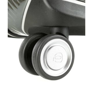 Piquadro CUBICA/Black S 39 л чемодан из поликарбоната на 4 колесах черный
