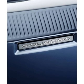 Piquadro CUBICA/Blue L 89 л валіза з полікарбонату на 4 колесах синя