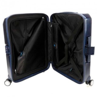 Piquadro CUBICA/Blue S 34 л чемодан из поликарбоната на 4 колесах синий