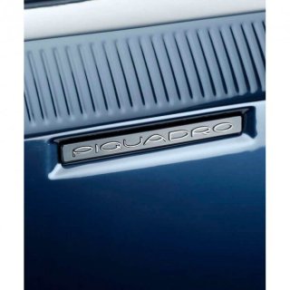 Piquadro CUBICA/Blue S 34 л чемодан из поликарбоната на 4 колесах синий