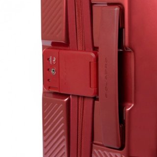 Piquadro CUBICA/Red M 70 л валіза з полікарбонату на 4 колесах червона