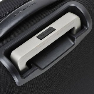 Piquadro Move2 38 л текстильна валіза на 2-х колесах чорна