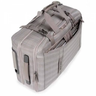 Piquadro Move2 43 л текстильна валіза на 2-х колесах сіра