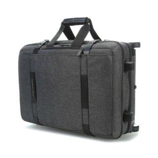 Piquadro Move2 43 л текстильна валіза на 2-х колесах темно-сіра