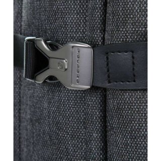Piquadro Move2 43 л текстильна валіза на 2-х колесах темно-сіра