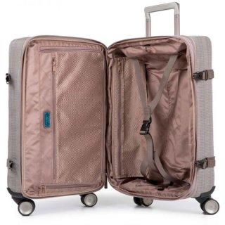 Piquadro Move2 53 л текстильна валіза на 4-х колесах червона