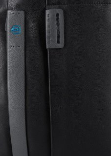 Piquadro PULSE 13 л городской рюкзак для ноутбука из натуральной кожи черный