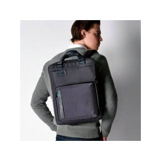 Piquadro PULSE 19 л городской текстильный рюкзак для ноутбука темно-синий