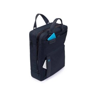 Piquadro PULSE 19 л городской текстильный рюкзак для ноутбука темно-синий