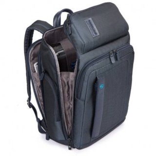 Piquadro PULSE 25 л городской текстильный рюкзак для ноутбука темно-серый