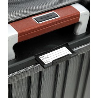 Piquadro RELYGHT Plus малий чемодан на 40 л з полікарбонату Чорний