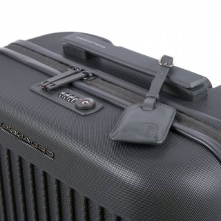 Piquadro SEEKER 39,5 л валіза з полікарбонату на 4 колесах сіра