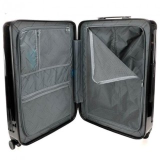 Piquadro SEEKER70/Black L 98 л чемодан из поликарбоната на 4 колесах черный