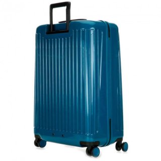 Piquadro SEEKER70/Blue L 98 л чемодан из поликарбоната на 4 колесах синий